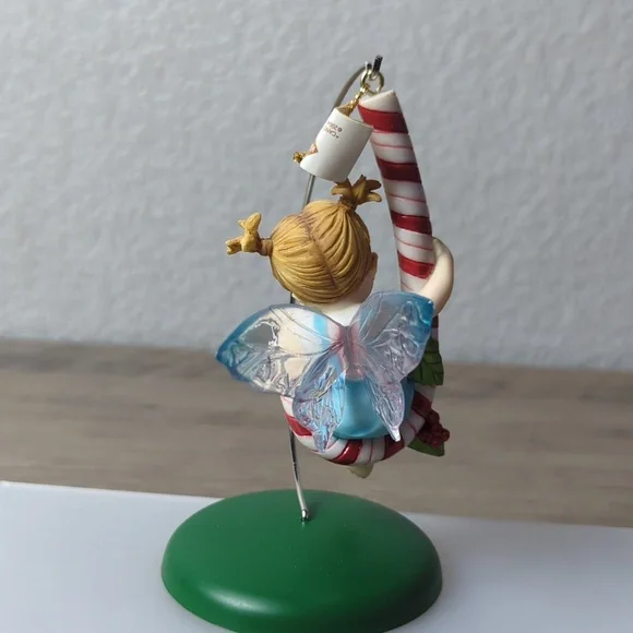 Little Kitchen Fairies Candy Cane Fairie By Enesco - Picture 4 of 9